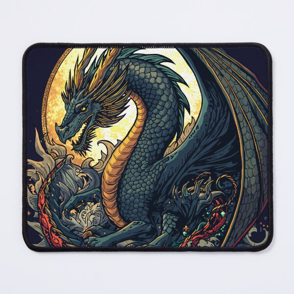 Item preview, Modern Dragon Phoenix Fantasy Fusion designed and sold by Omtatsat.