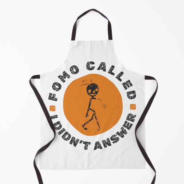 Item preview, FOMO Called I Didn’t Answer Funny Introvert Design Anti FOMO Quote Orange designed and sold by HYPNK.
