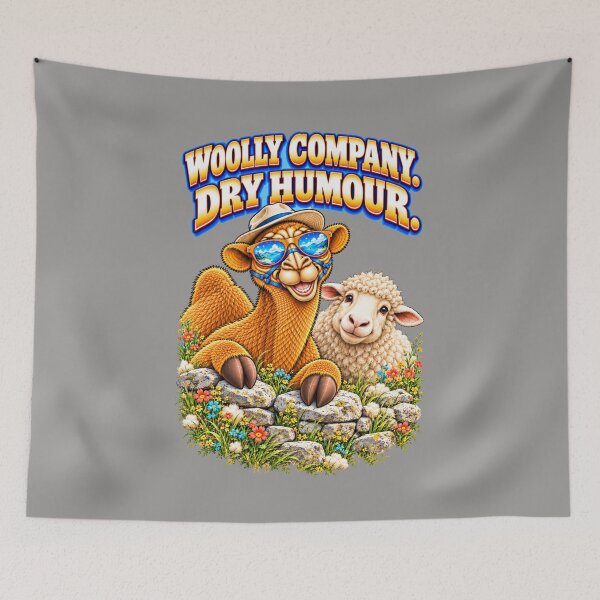 Item preview, Woolly Company. Dry Humour – Funny Camel T-Shirt Animal Graphic Camel T-Shirt designed and sold by Camel & Quirk.