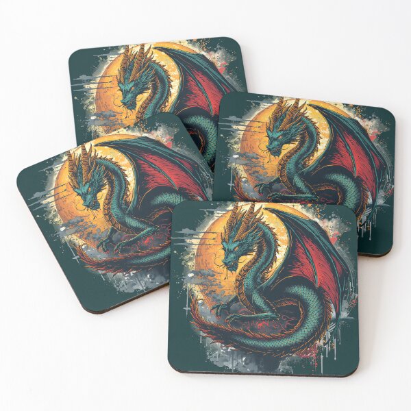 Item preview, Modern Dragon Phoenix Fantasy Fusion designed and sold by Omtatsat.