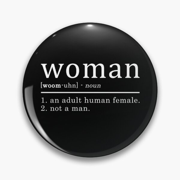 Item preview, Woman Definition Funny Not a Man designed and sold by nosu-art-pod.
