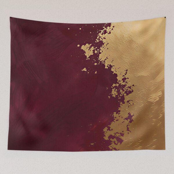 Item preview, Burgundy Gold Luxury Modern Collection designed and sold by TrendyDesigne412.