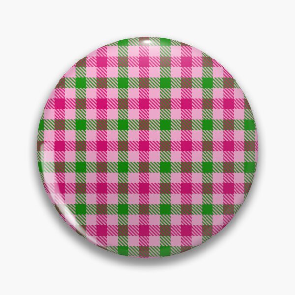 Item preview, Pink And Green On Pink Gingham Check   designed and sold by PatternTitan.