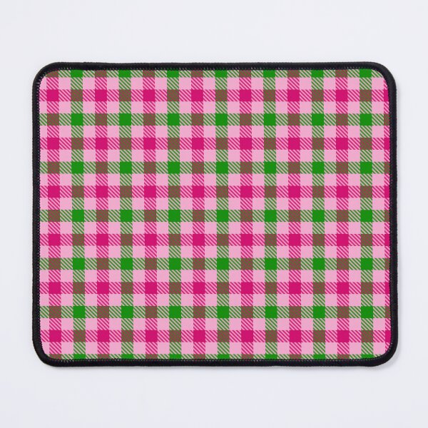 Item preview, Pink And Green On Pink Gingham Check   designed and sold by PatternTitan.