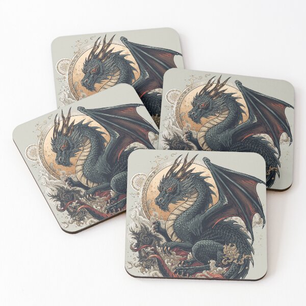 Item preview, Modern Dragon Phoenix Fantasy Fusion designed and sold by Omtatsat.