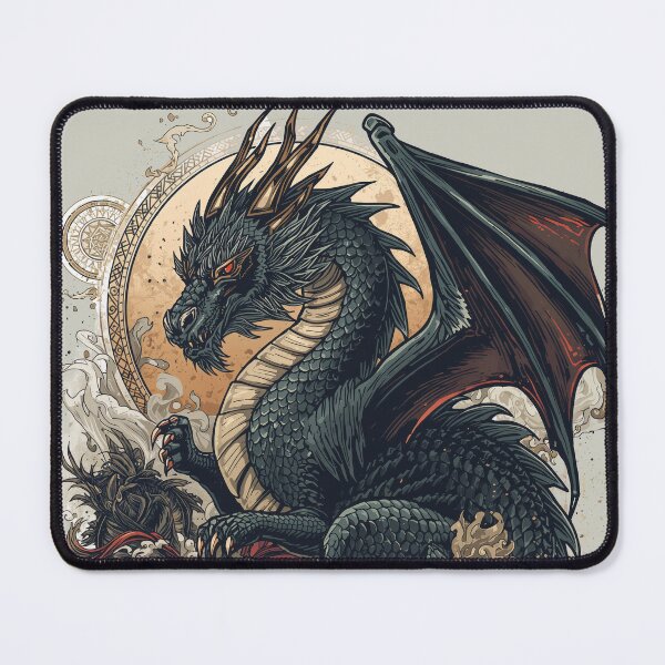 Item preview, Modern Dragon Phoenix Fantasy Fusion designed and sold by Omtatsat.