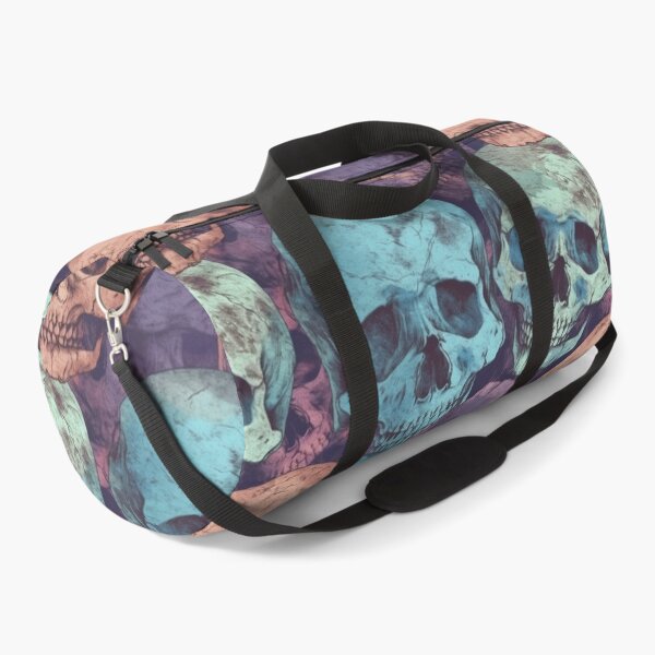 Item preview, Pastel Skull Repeat Pattern Colorful Gothic Halloween Skeleton Design designed and sold by JRRTs.