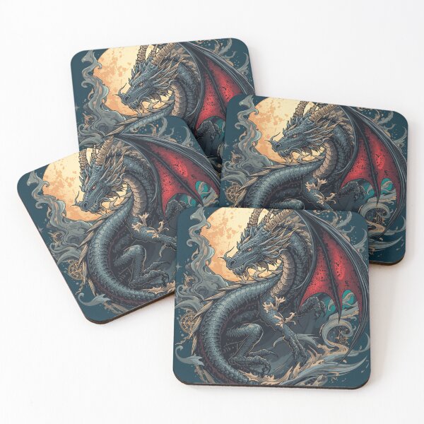 Item preview, Modern Dragon Phoenix Fantasy Fusion designed and sold by Omtatsat.