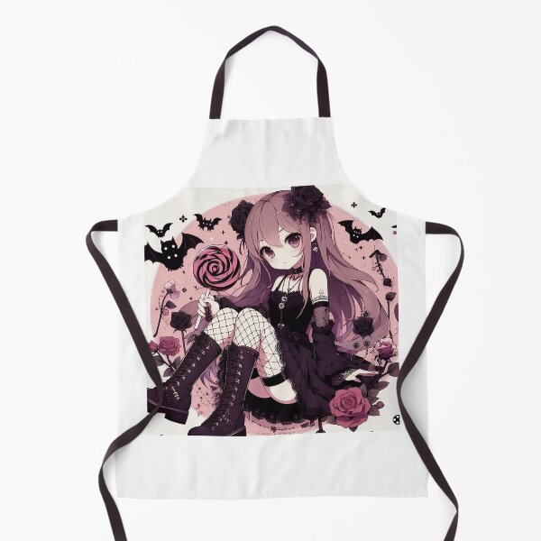 Item preview, Pink World Kawaii Anime Goth Girl designed and sold by StickyGuys.