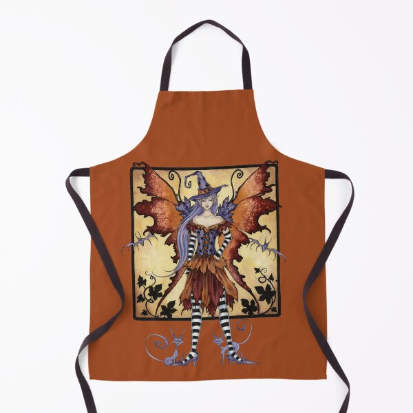 Item preview, Halloween Witch Fairy designed and sold by AmyBrownArt.