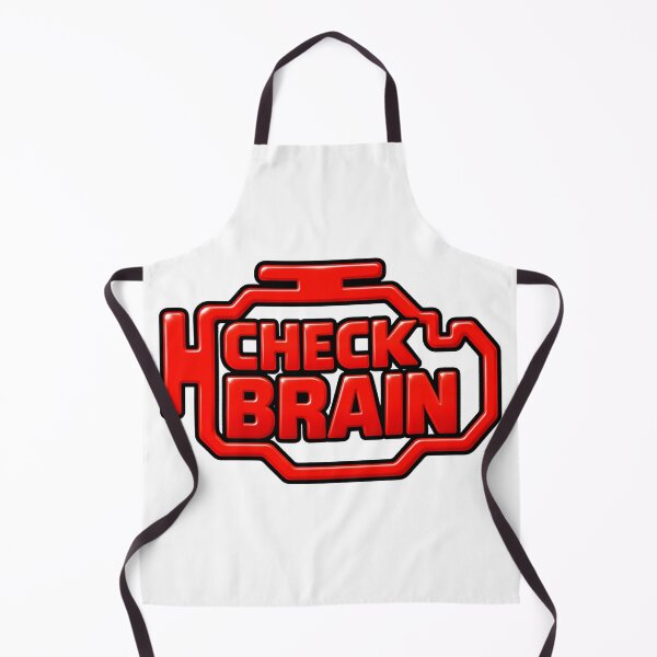 Item preview, Check Brain car engine light design designed and sold by Inappropriate Ink.