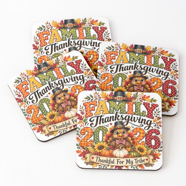 Item preview, Family Thanksgiving 2026 Thankful For My Tribe designed and sold by cameleon style.