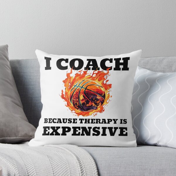 Item preview, Copy of I Coach Because Therapy is Expensive Basketball designed and sold by TheTeeLeague.