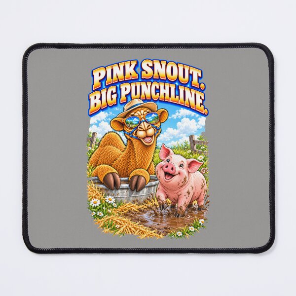 Item preview, Pink Snout. Big Punchline – Funny Camel T-Shirt Animal Graphic Camel T-Shirt designed and sold by Camel & Quirk.