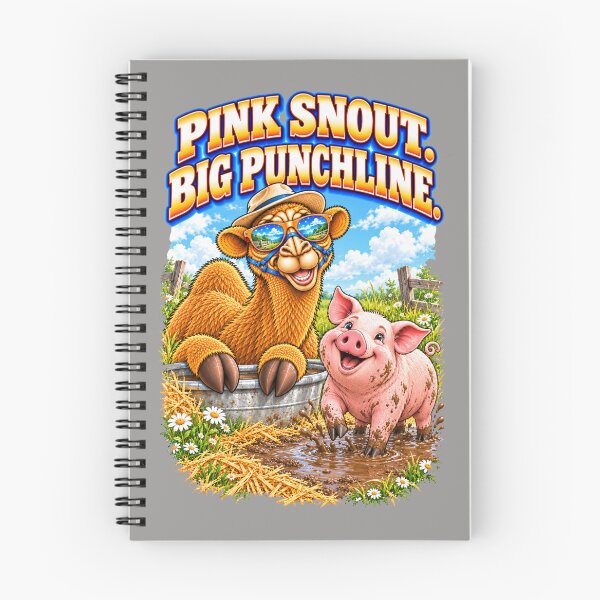 Item preview, Pink Snout. Big Punchline – Funny Camel T-Shirt Animal Graphic Camel T-Shirt designed and sold by Camel & Quirk.