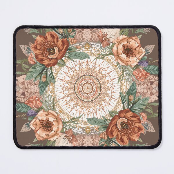 Item preview, Boho Floral Ocean Geometric Pattern designed and sold by Omtatsat.