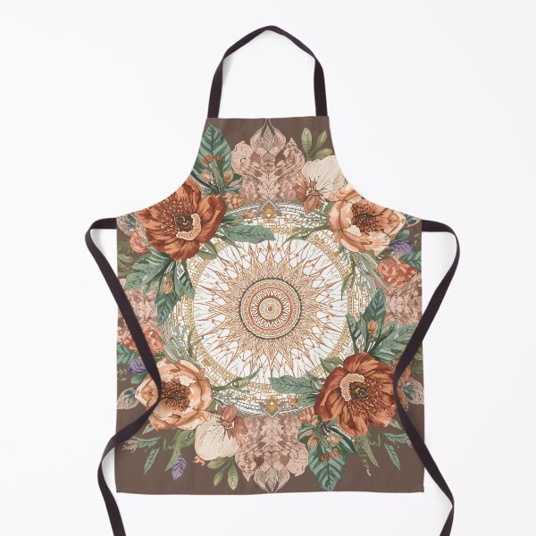 Item preview, Boho Floral Ocean Geometric Pattern designed and sold by Omtatsat.