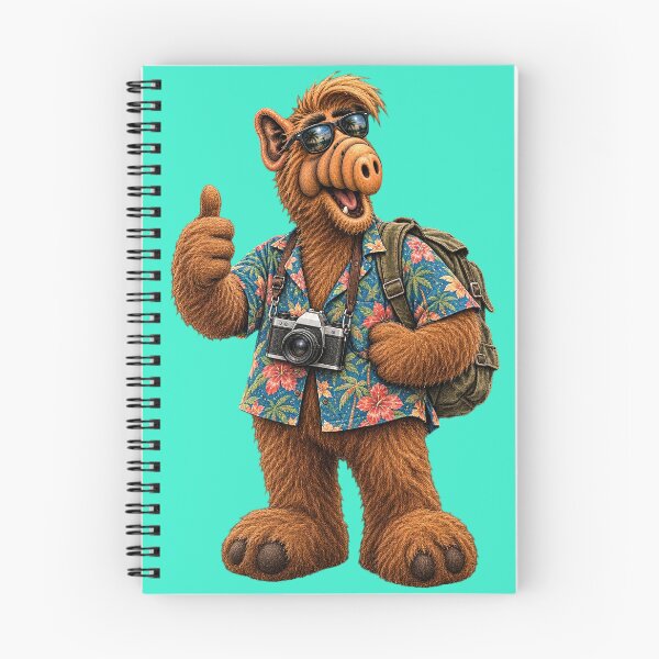 Item preview, Retro Alien Vacation 80s 90s Fan Art designed and sold by Felixuss.