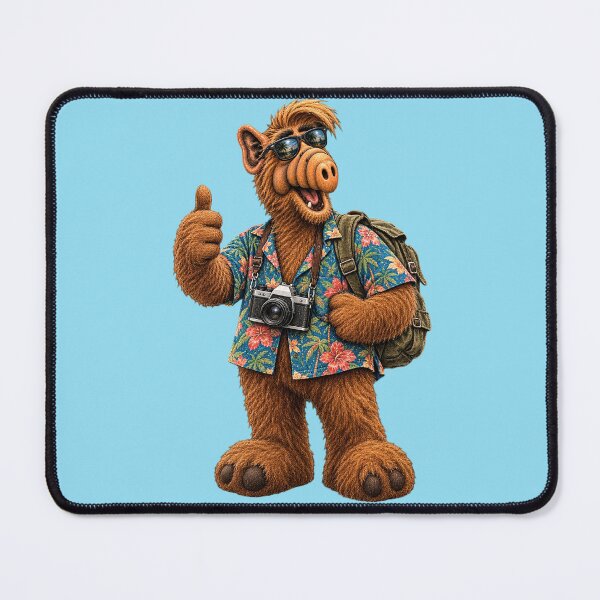 Item preview, Retro Alien Vacation 80s 90s Fan Art designed and sold by Felixuss.