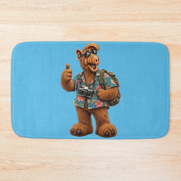 Item preview, Retro Alien Vacation 80s 90s Fan Art designed and sold by Felixuss.