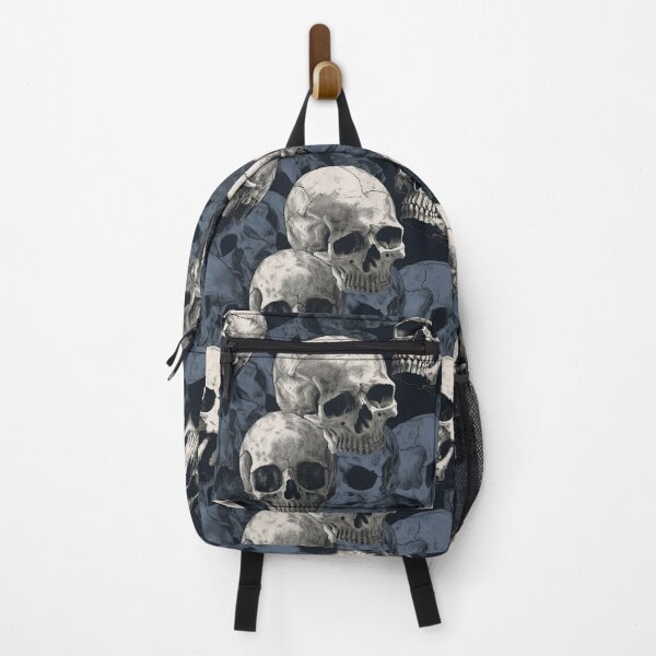 Item preview, Vintage Skull Repeat Pattern Dark Gothic Halloween Skeleton Design designed and sold by JRRTs.