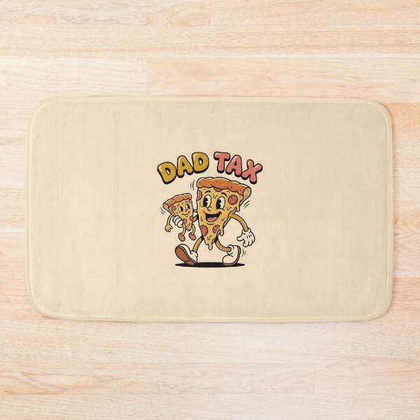 Item preview, Retro Dad Tax Pizza Funny Fatherhood Art designed and sold by Glitchart66.