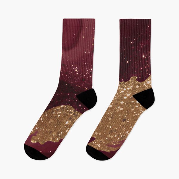 Item preview, Gold Burgundy Luxury Modern Collection designed and sold by TrendyDesigne412.