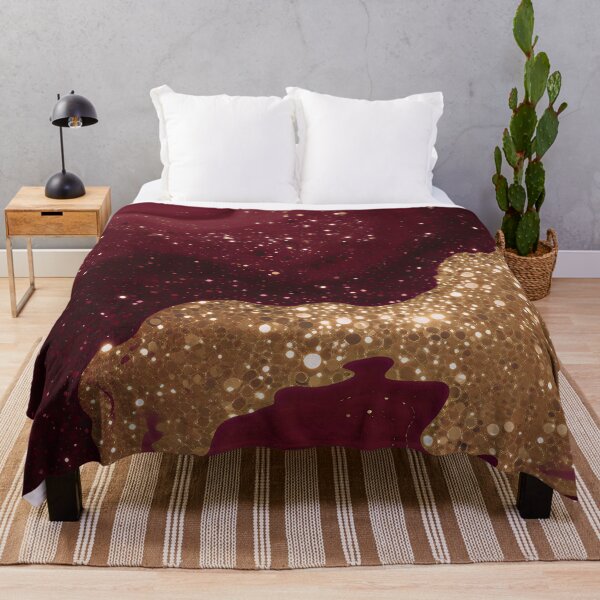 Item preview, Gold Burgundy Luxury Modern Collection designed and sold by TrendyDesigne412.