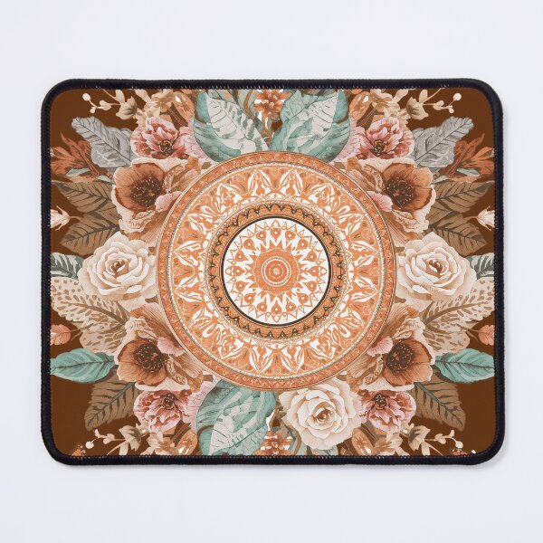 Item preview, Boho Floral Ocean Geometric Pattern designed and sold by Omtatsat.
