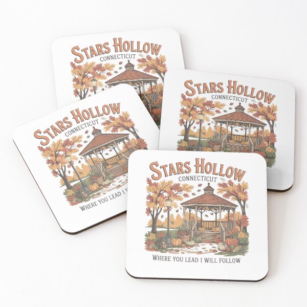 Item preview, Gilmore Girls Stars Hollow Where You Lead Autumn Graphic designed and sold by missrainartshop.