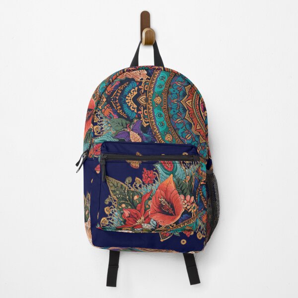 Item preview, Boho Floral Ocean Geometric Pattern designed and sold by Omtatsat.