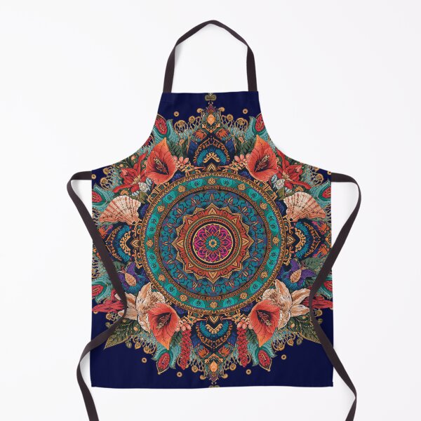 Item preview, Boho Floral Ocean Geometric Pattern designed and sold by Omtatsat.