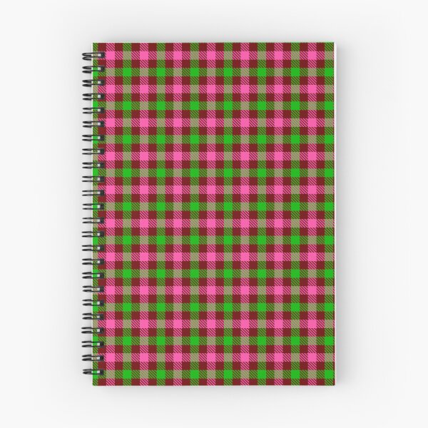 Item preview, Pink And Green On Red Gingham Check   designed and sold by PatternTitan.