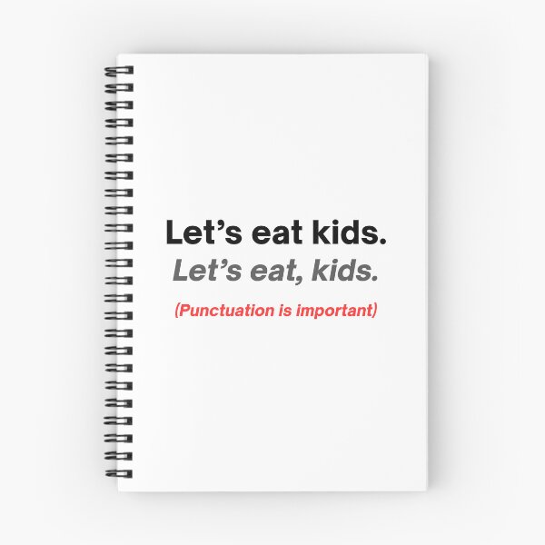 Item preview, Lets Eat Kids Punctuation Saves Lives Funny Grammar Gift designed and sold by manu446jk.