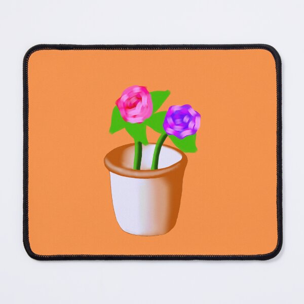 Item preview, Roses in a Vase - Orange BG designed and sold by lavenderXblue.