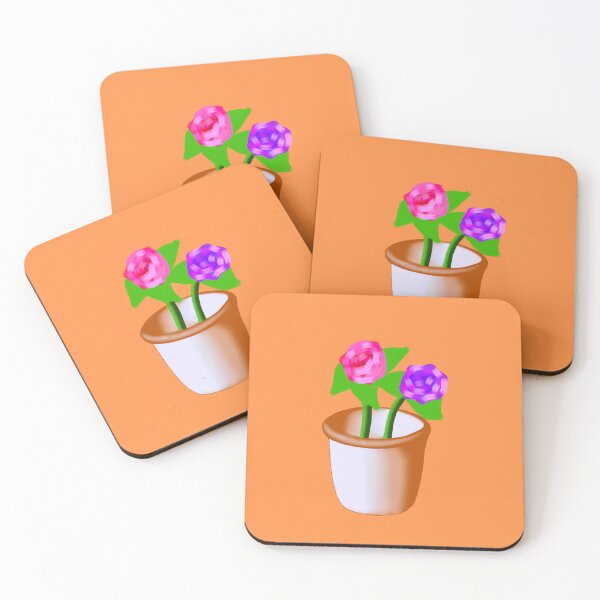 Item preview, Roses in a Vase - Orange BG designed and sold by lavenderXblue.