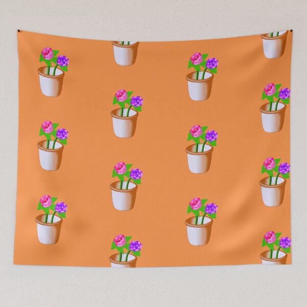 Item preview, Roses in a Vase - Orange BG designed and sold by lavenderXblue.