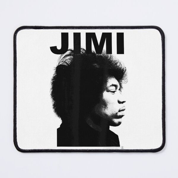 Artikelvorschau, Jimi Hendrix Seitenporträt Minimales Design entworfen und verkauft von Erin Travis.