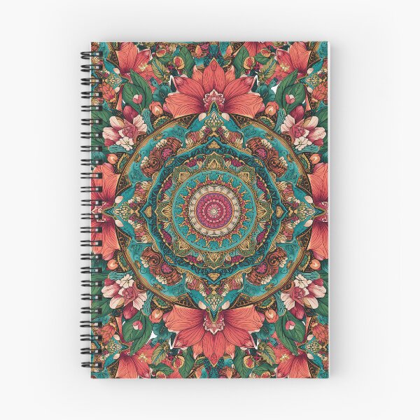 Item preview, Boho Floral Ocean Geometric Pattern designed and sold by Omtatsat.