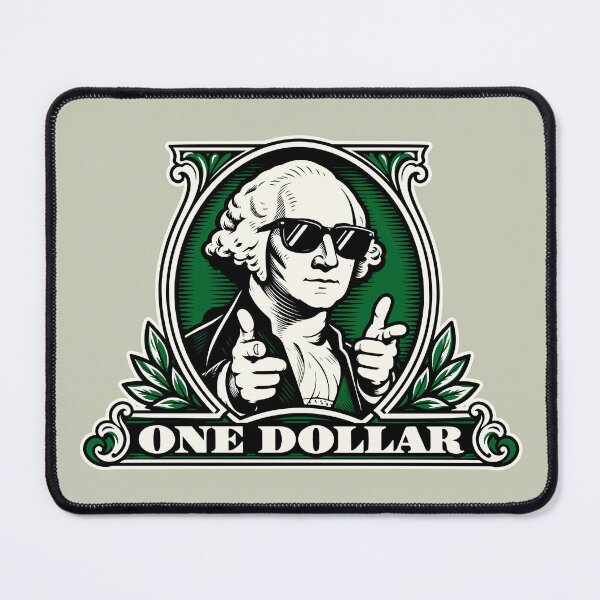 Item preview, One Cool Dollar, Mighty Dollar designed and sold by therockstuff.