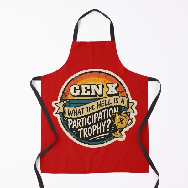 Item preview, Gen X What The Hell Is A Participation Trophy Funny Vintage designed and sold by FrozenFits.