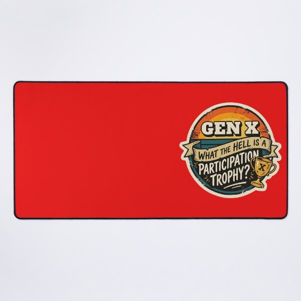 Item preview, Gen X What The Hell Is A Participation Trophy Funny Vintage designed and sold by FrozenFits.
