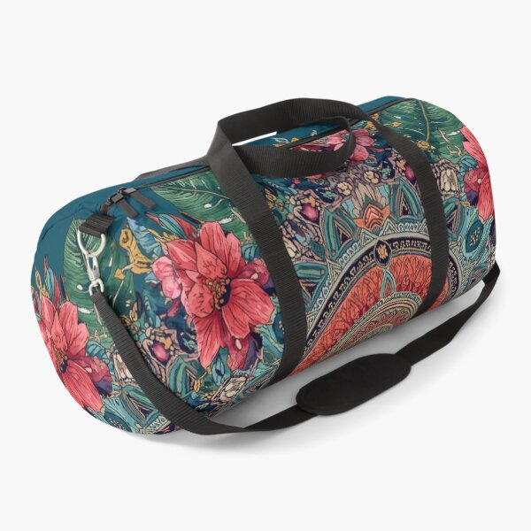 Item preview, Boho Floral Ocean Geometric Pattern designed and sold by Omtatsat.