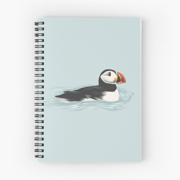 Item preview, Solitary drift of a puffin designed and sold by Chimerah Hanssen.