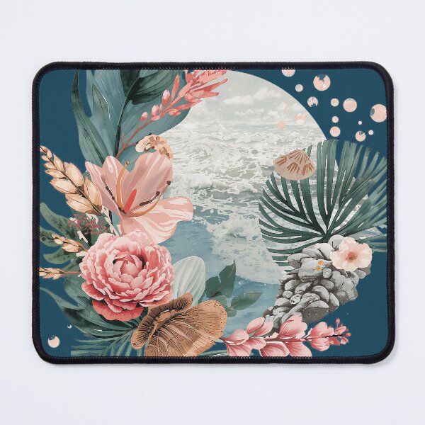 Item preview, Abstract Floral Ocean Nature Pattern designed and sold by Omtatsat.