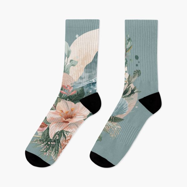 Item preview, Abstract Floral Ocean Nature Pattern designed and sold by Omtatsat.