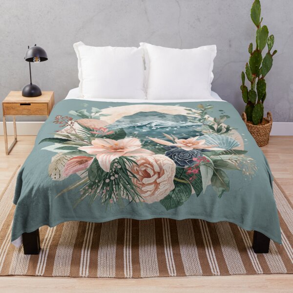 Item preview, Abstract Floral Ocean Nature Pattern designed and sold by Omtatsat.
