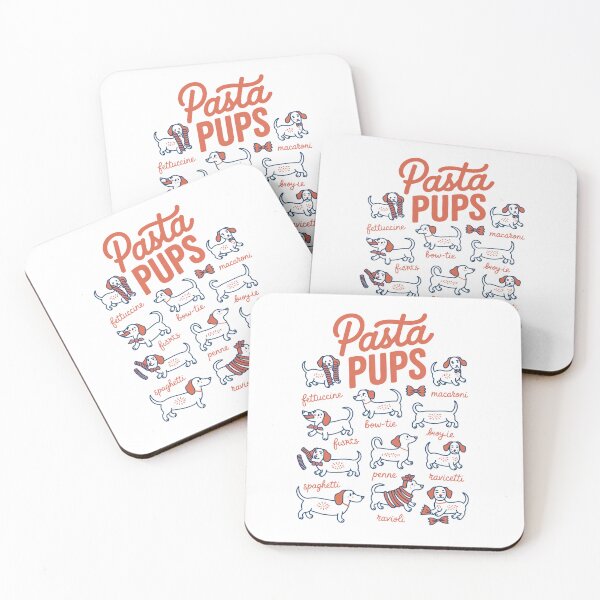 Item preview, Funny Pasta Pups Dachshund Foodie Dog Lover  designed and sold by ZACK ART.