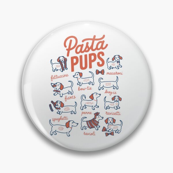 Item preview, Funny Pasta Pups Dachshund Foodie Dog Lover  designed and sold by ZACK ART.