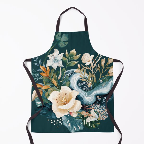 Item preview, Abstract Floral Ocean Nature Pattern designed and sold by Omtatsat.